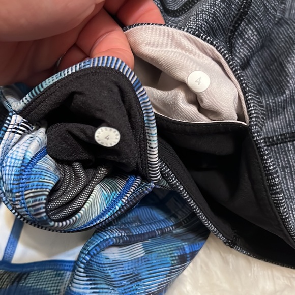 Lululemom 2 cropped leggings - Picture 2 of 3